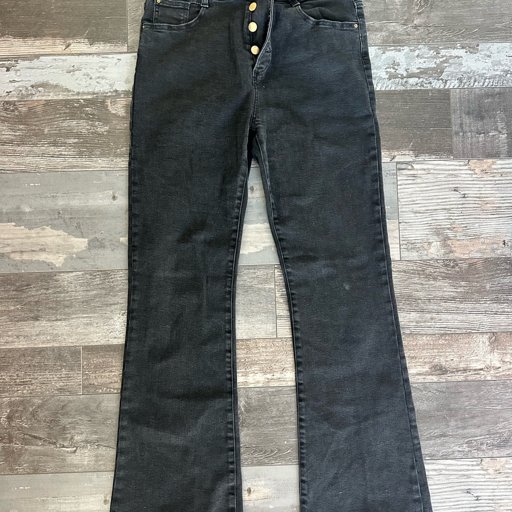 Zara Flare High-Waist Jeans